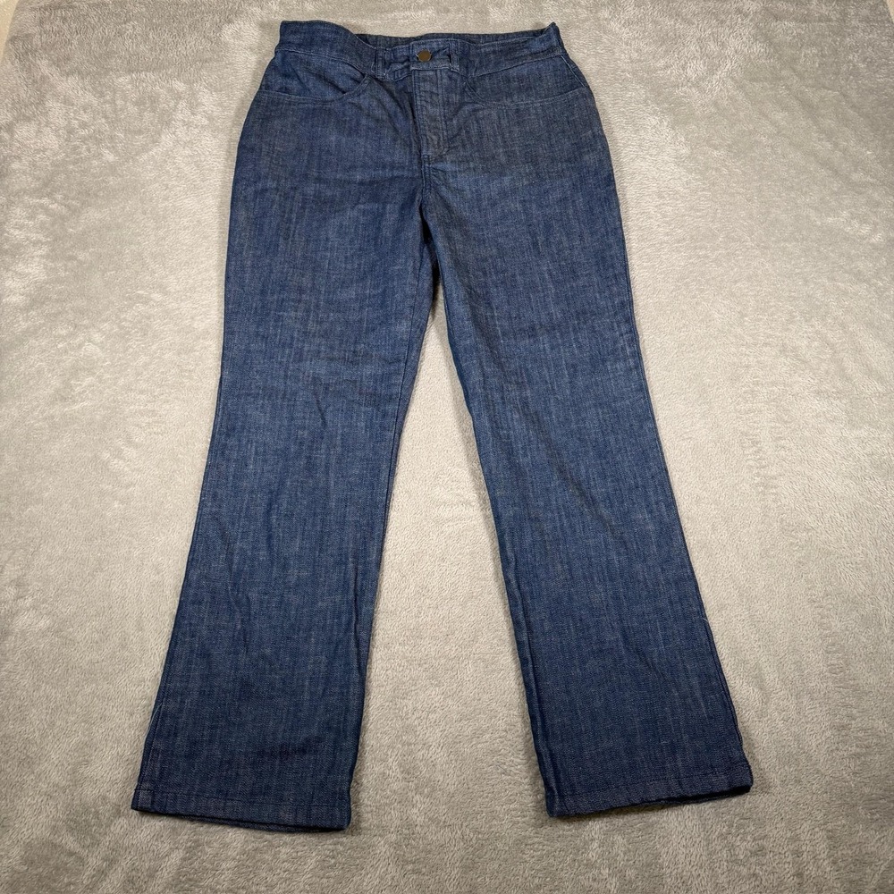 Allison Izu Jeans Womens 6 Petite Blue Medium Wash Straight Leg Denim USA